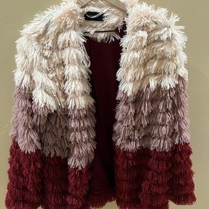 Red dress boutique jacket